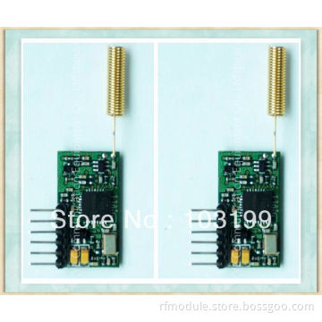 KYL-500S mini-size wireless data module for microcontrollers rf module 1km Distance TTL Interface 433mhz coil antenna